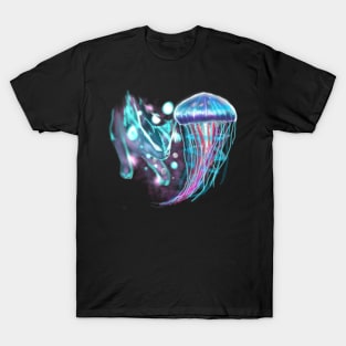 jellyfish and cat T-Shirt